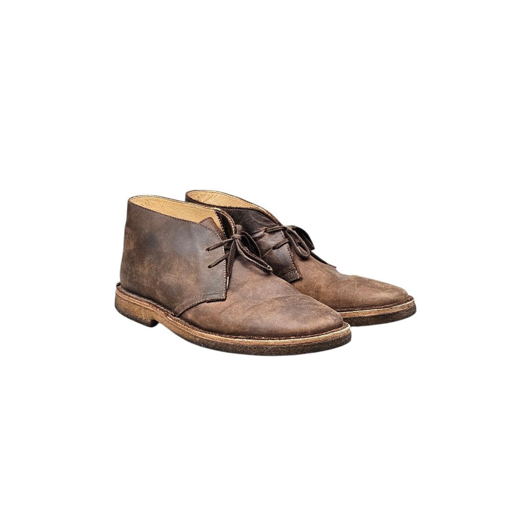 Astorflex Men's Size 11 GUC Brownflex Brown Leather Crepe Outsole Chukka Boots